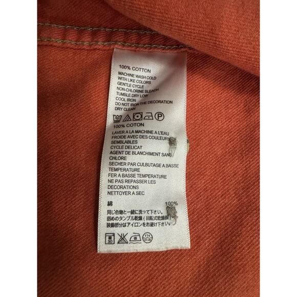 Tommy Bahama Men’s Long Sleeve Button Down Shirt Red Orange‎ Large - Picture 8 of 12